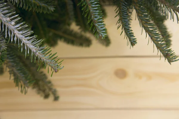 Hafif ahşap Noel ve yeni yıl arka plan