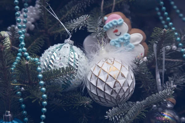 Olağandışı Noel ağacı topları — Stok fotoğraf
