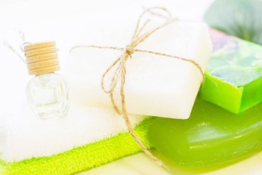 Doğal yeşil kozmetik kavramı