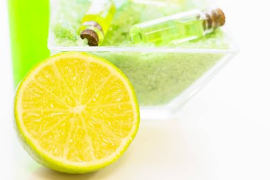 Aromaterapi yeşil kavramı