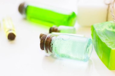 Aromaterapi yeşil kavramı