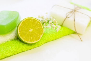 Aromaterapi yeşil kavramı