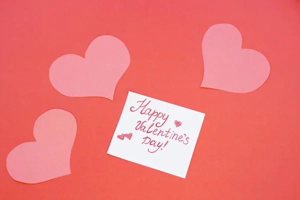 Red St.Valentines fundo — Fotografia de Stock