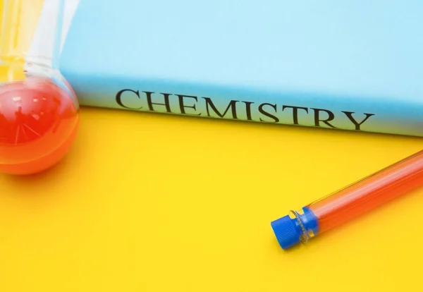 Concepto educativo: Química — Foto de Stock