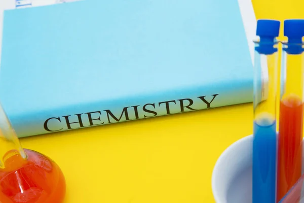 Concepto educativo: Química — Foto de Stock