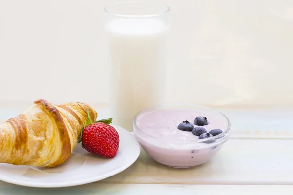 Konzept für gesundes Frühstück — Stockfoto