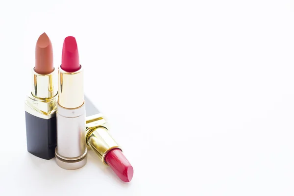Matte lipstick on white — Stock Photo, Image