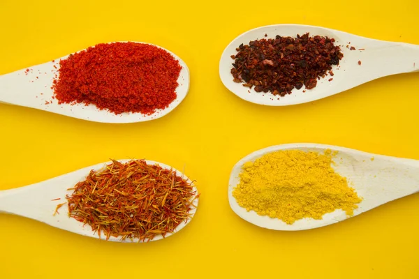 Set of spices and herbs — Stock Photo, Image