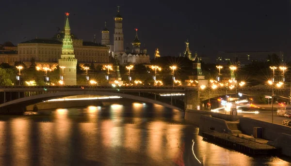 Moscú Kremlin vista panorámica clásica — Foto de Stock