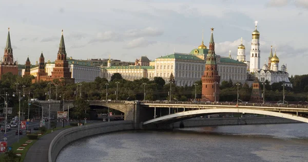 Московский Кремль классический вид — стоковое фото