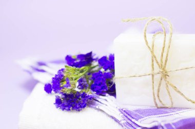 Lavanta aromaterapi spa konsept