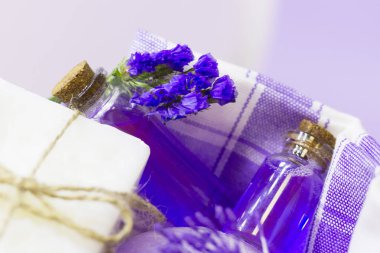 Lavanta aromaterapi spa konsept