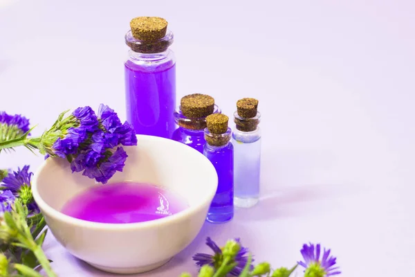 Concepto de spa de aromaterapia lavanda — Foto de Stock