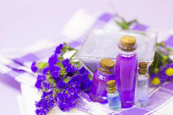 Concept de spa aromathérapie lavande — Photo