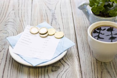 Restoran faturasını ödemek