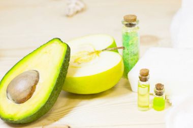 Avokado yağı cilt kavramı