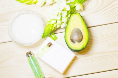 Avokado yağı cilt kavramı