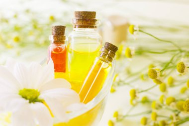 Aromaterapi sarı kavramı