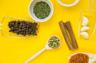 Baharat ve bitki seti