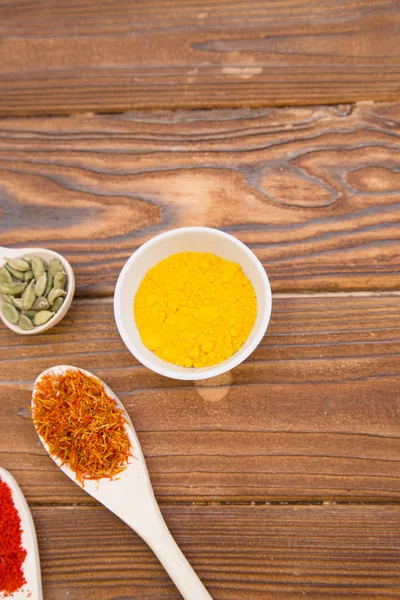 Set of spices and herbs — Stock Photo, Image