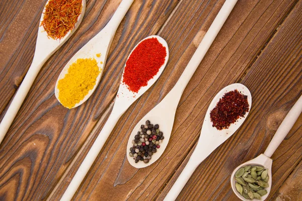 Set of spices and herbs — Stock Photo, Image