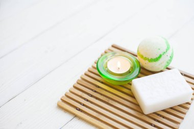 Aromaterapi yeşil kavramı