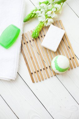 Aromaterapi yeşil kavramı