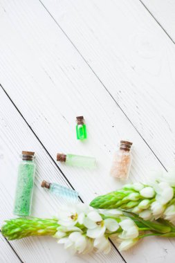 Aromaterapi yeşil kavramı