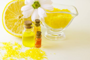 Aromaterapi sarı kavramı