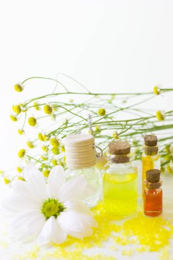 Aromaterapi sarı kavramı