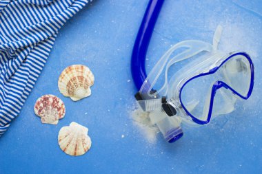 Dalış maske ve kabukları