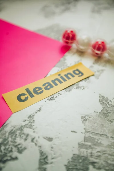 Cleaning house or office concept — Stock Photo, Image