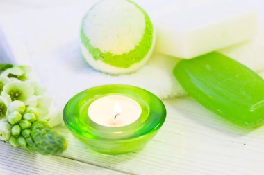 Spa Konsept bir mum
