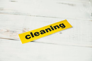 Temizlik ev ya da yazıhane kavramı