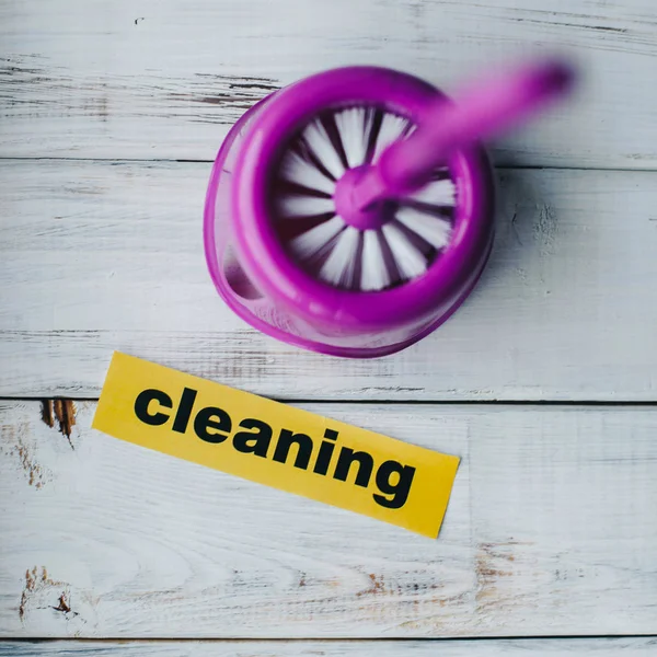 Cleaning house or office concept — Stock Photo, Image