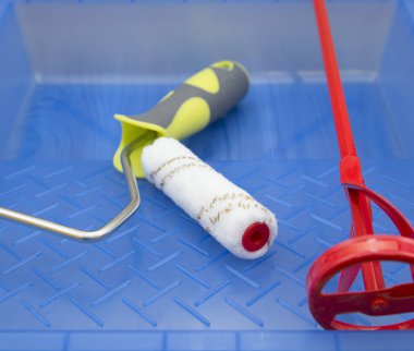 bir ev Boyama için araçlar kümesi