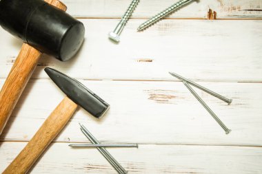 Onarım marangoz araçları: hummer