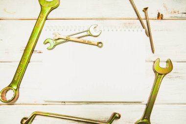 Onarım marangoz araçları: İngiliz anahtarı