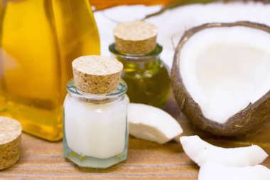 Hindistan cevizi spa sağlık kavramı