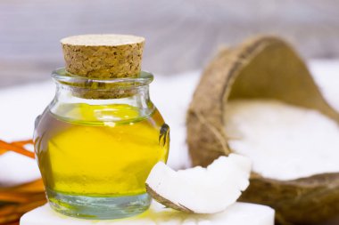Hindistan cevizi spa sağlık kavramı