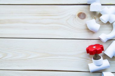 Çeşitli su tesisatçıları araçları