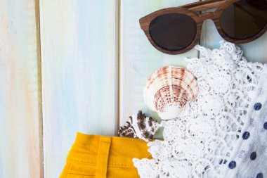 Tatil, seyahat veya yolculuk için hazırlanıyor