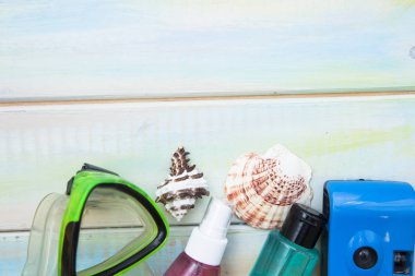 Tatil, seyahat veya yolculuk için hazırlanıyor