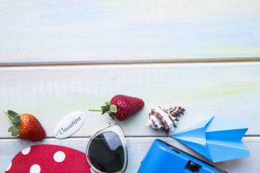 Tatil, seyahat veya yolculuk için hazırlanıyor