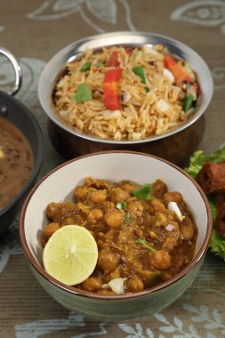 Chana Masala veya baharatlı nohut, Hint yemekleri