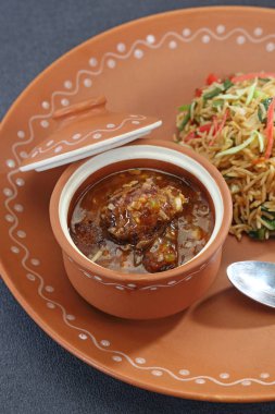 Sebze Mançurya ve Fried Rice