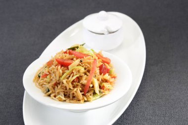 Sebze Mançurya ve Fried Rice