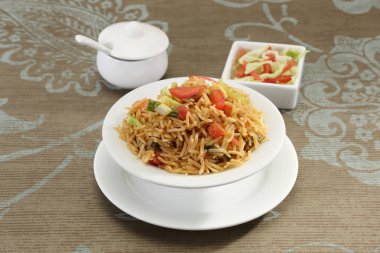 Sebze Mançurya ve Fried Rice