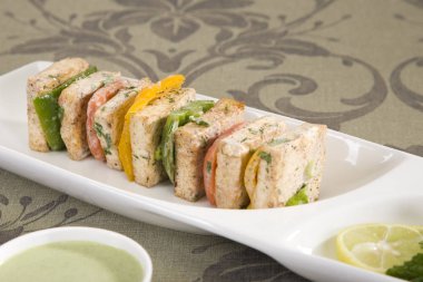 Peynir veya paneer Tikka masala Hint yemek