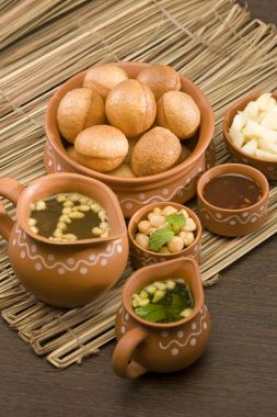 Panipuri or Gol Gappa or Chaat